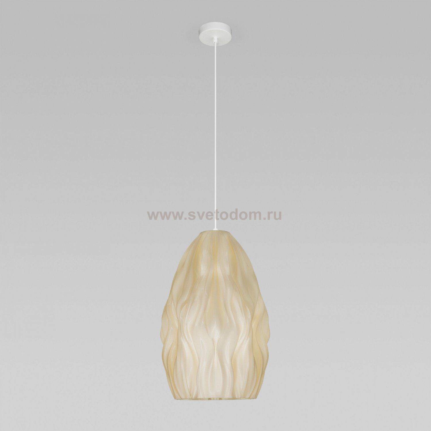 Подвесной светильник 30186/1 бежевый