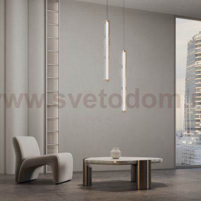 Подвесной светильник 304071 LED латунь