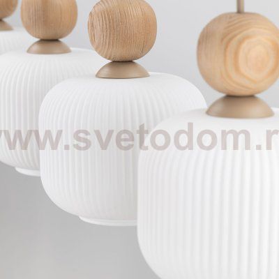 Подвесной светильник со стеклянными плафонами 11051 Ballo