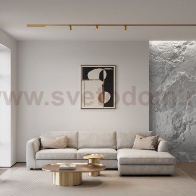 Brass Line Трековый светильник 10W 4000K латунь 85525/01