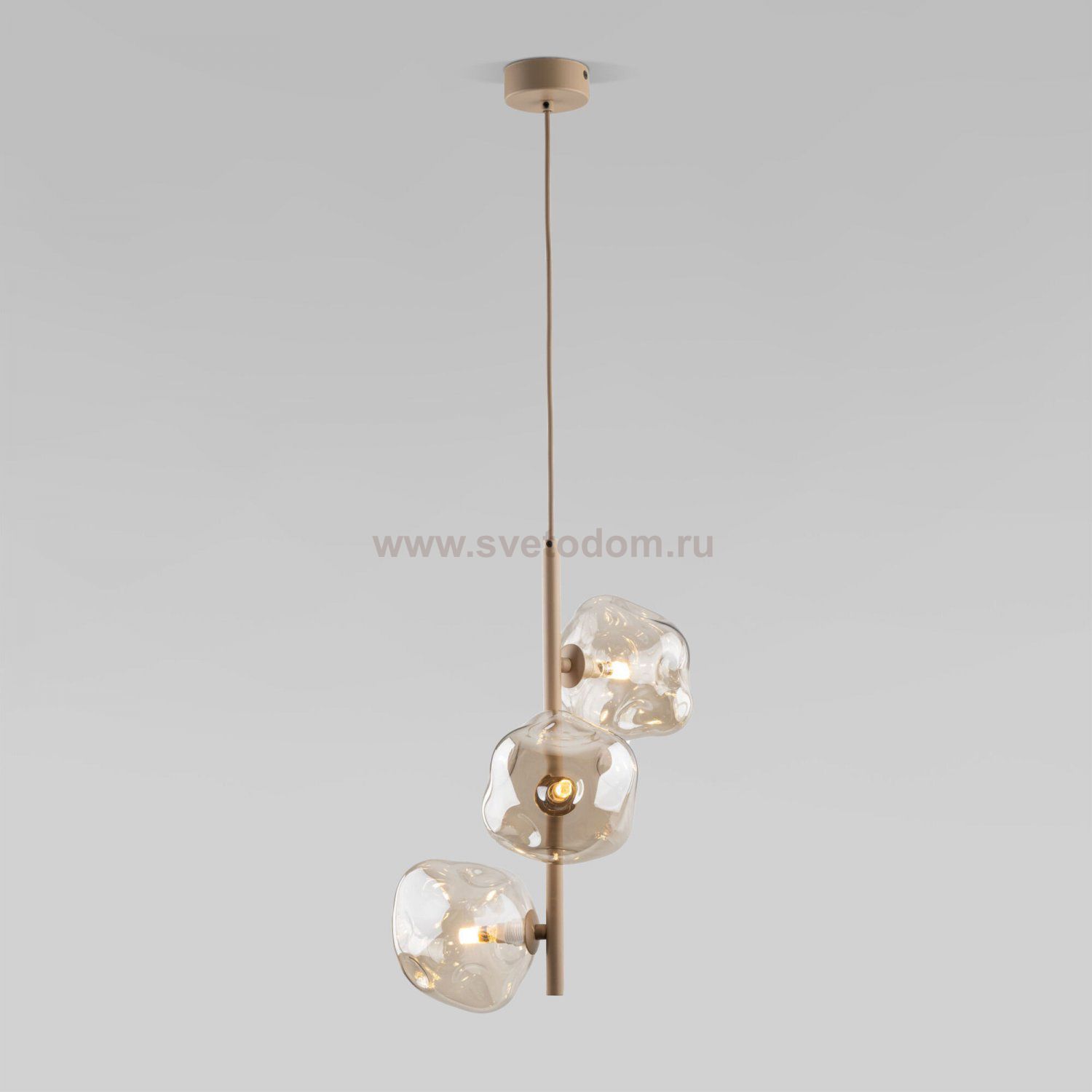 Подвесной светильник со стеклянными плафонами 11107 Lava Sabia