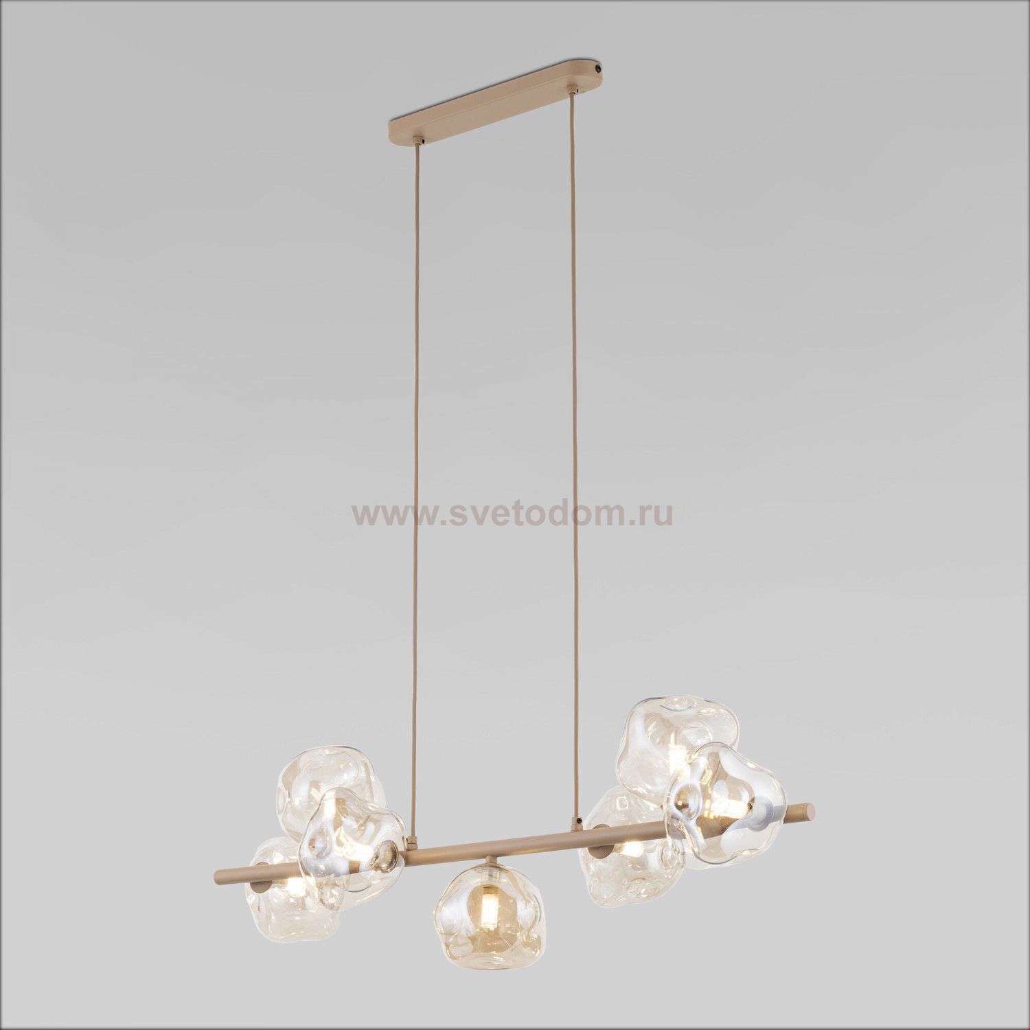 Подвесной светильник со стеклянными плафонами 11109 Lava Sabia