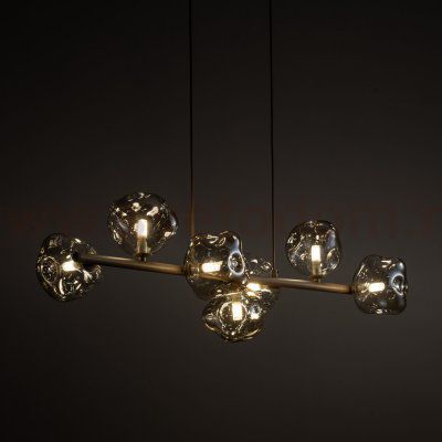 Подвесной светильник со стеклянными плафонами 11109 Lava Sabia