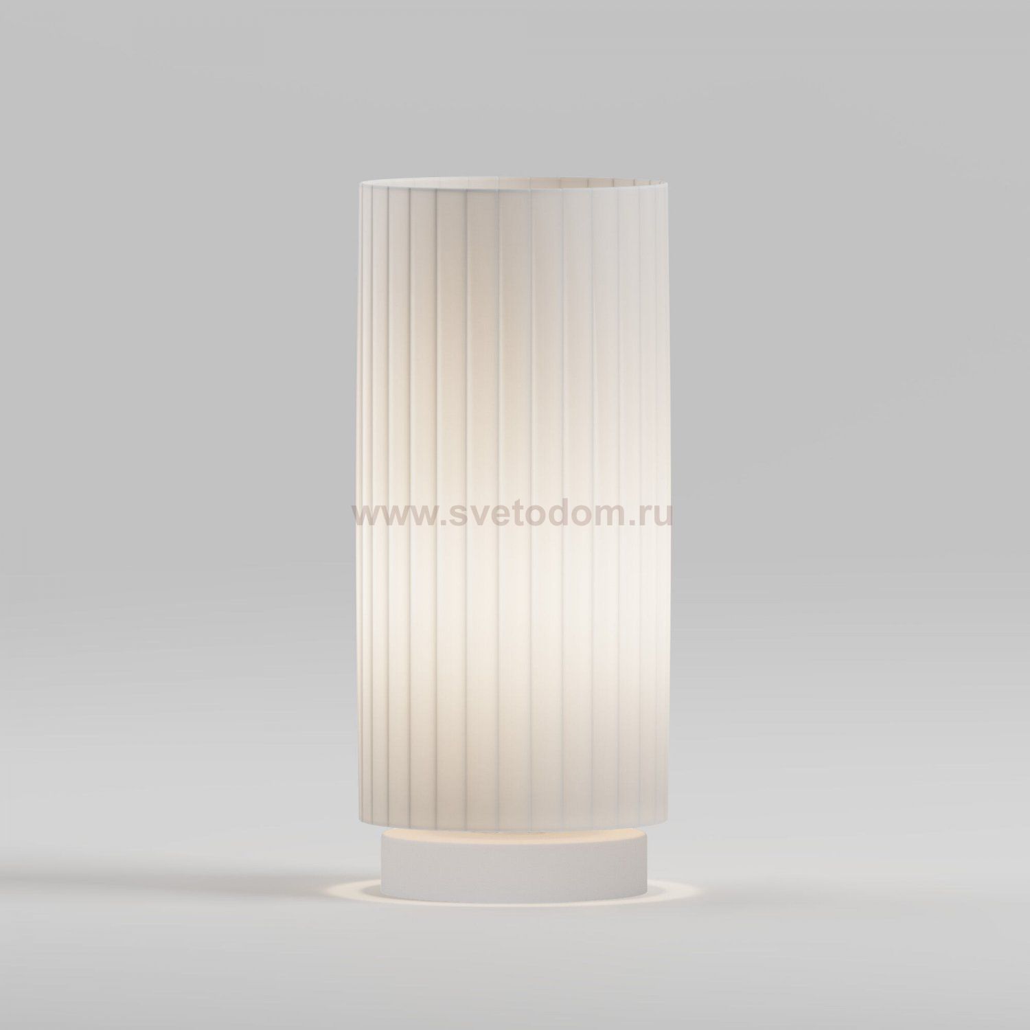 Настольный светильник с плафоном из ткани 101101