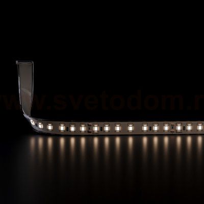 Лента светодиодная 120Led 8W IP68 3000K теплый белый, 5 м 2835 24V 120Led 8W IP68
