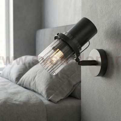 Настенный светильник с поворотным механизмом 503111 черный