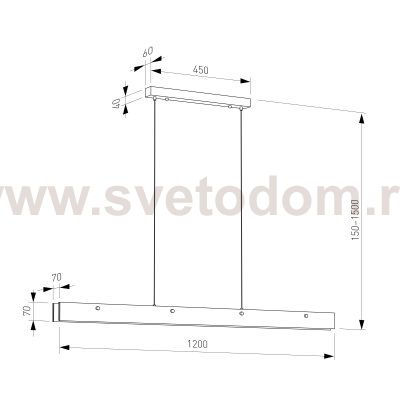 Подвесной светодиодный светильник из алебастра 604053 LED латунь/ алебастр