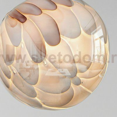 Подвесной светильник со стеклянным плафоном ручной работы 1_101