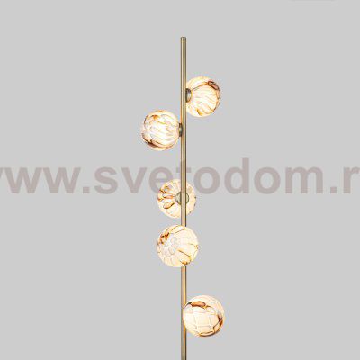 Торшер со стеклянными плафонами ручной работы 1_101/5