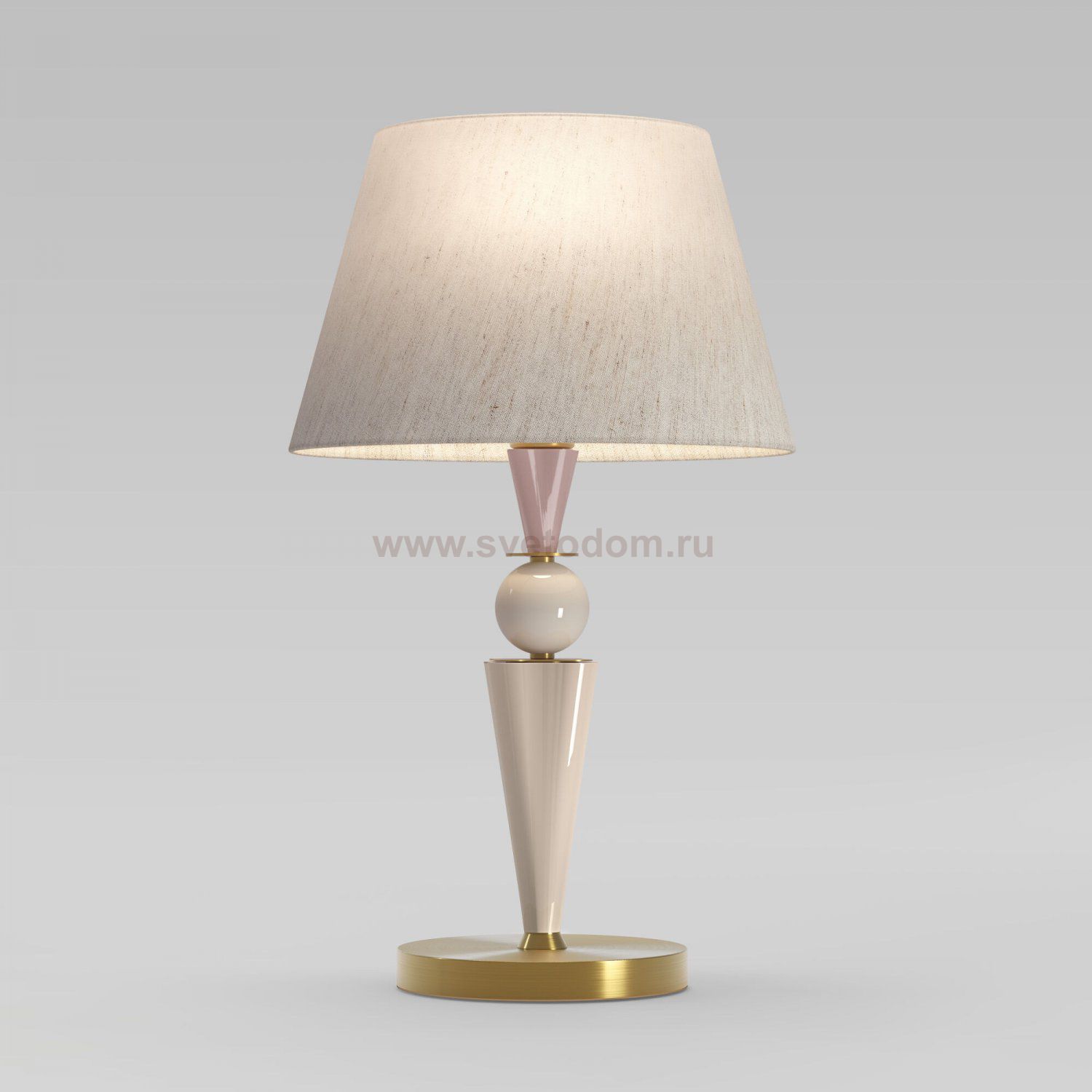 Настольный светильник с керамикой 108014