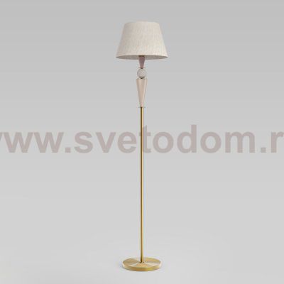 Торшер с декором из керамики 109014