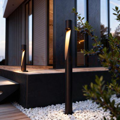 Ландшафтный светильник Recess 3000K черный 35177/F черный