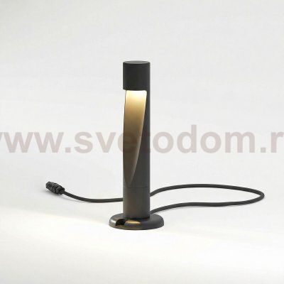 Ландшафтный светодиодный светильник Recess 3000K черный IP65 35177/S черный