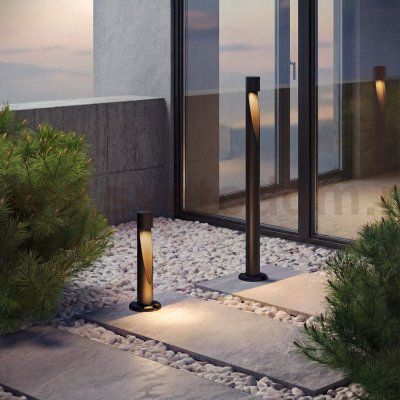 Ландшафтный светодиодный светильник Recess 3000K черный IP65 35177/S черный