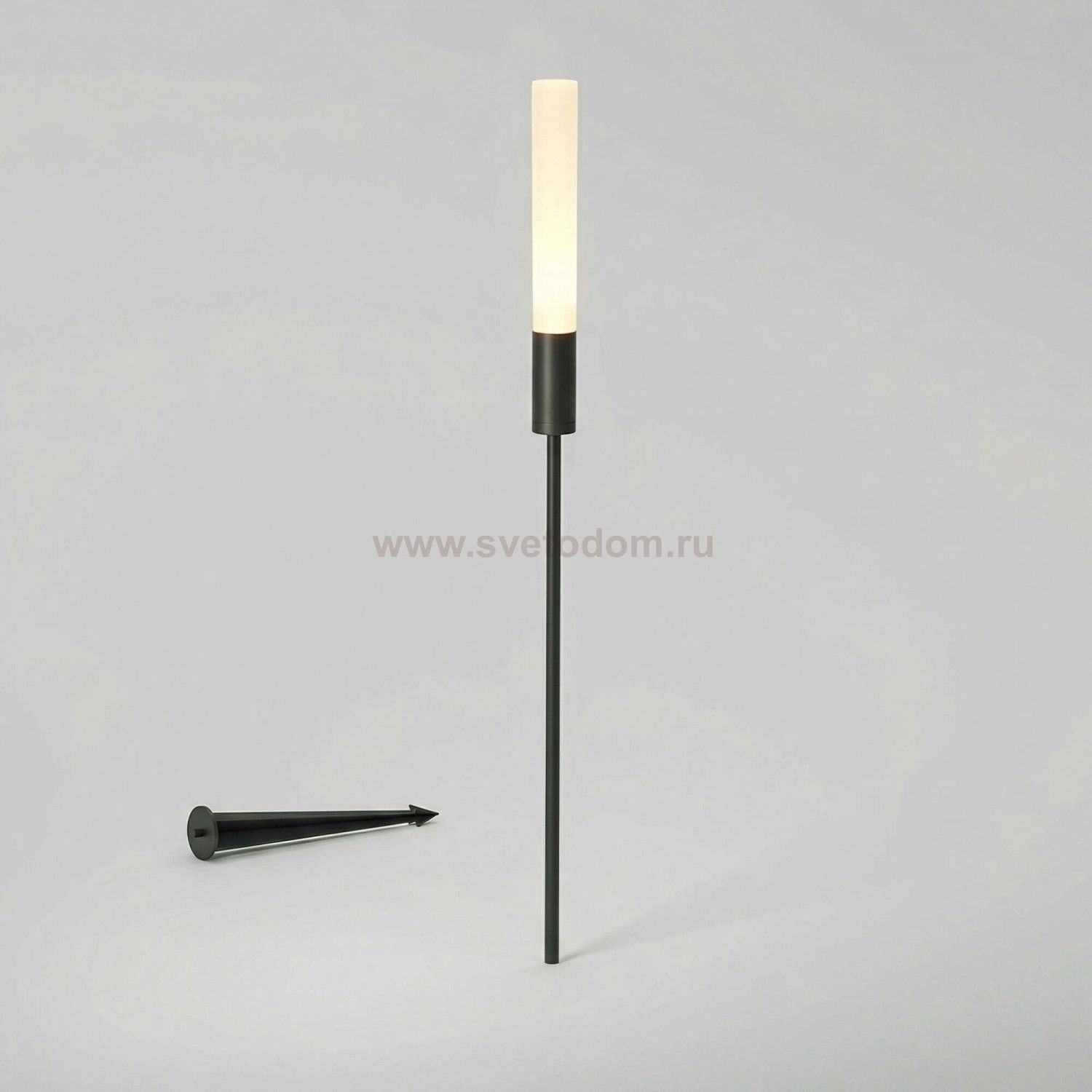 Ландшафтный светильник на колышке Invi (35155/F) 3000K черный 35155/F черный