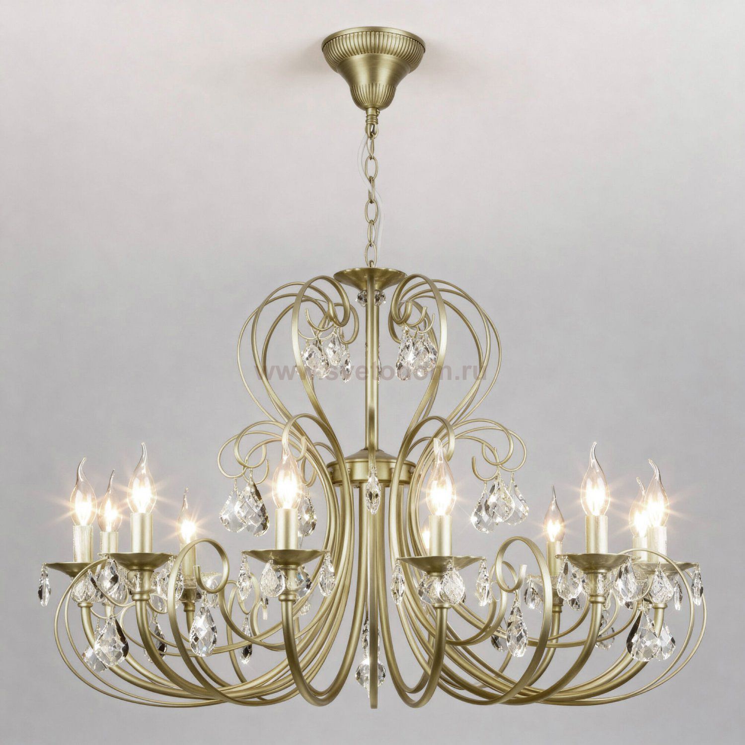 Люстра с хрустальным декором 3305/12