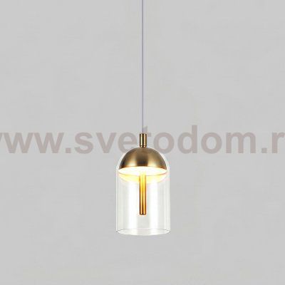 Подвесной светодиодный светильник со стеклянным плафоном 201056/1 LED