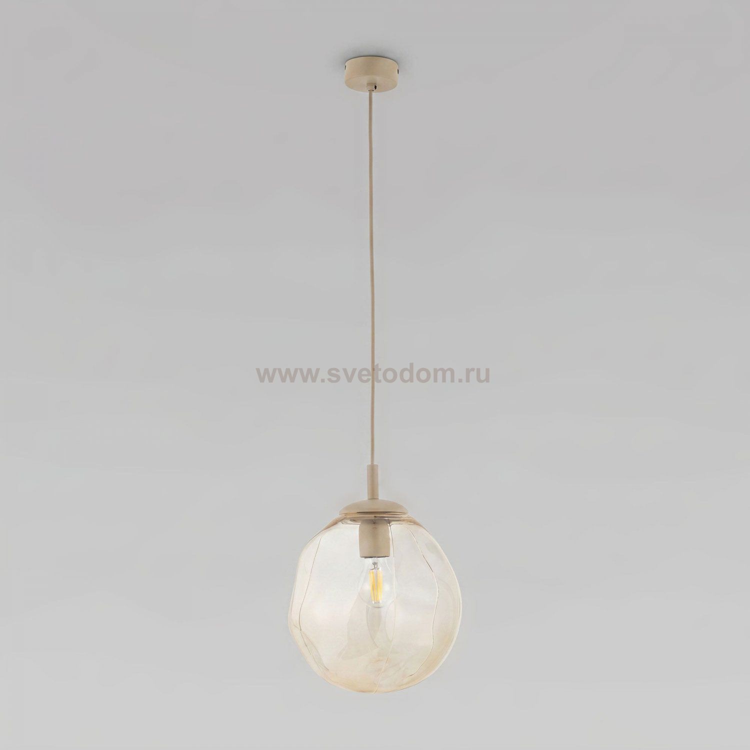 Подвесной светильник с плафоном из стекла 11327 Lava Sabia