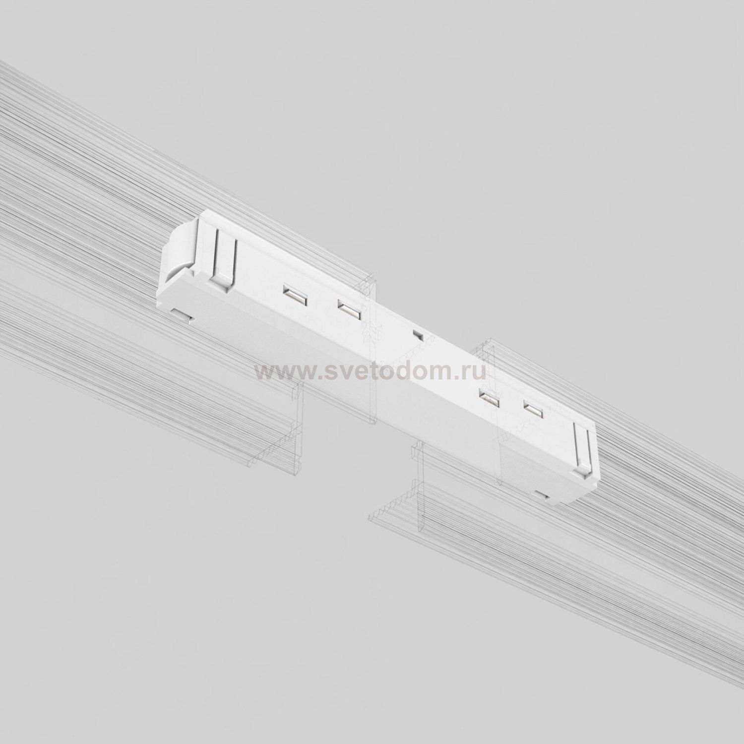 Slim Magnetic Прямой коннектор белый 95135/00 95135/00