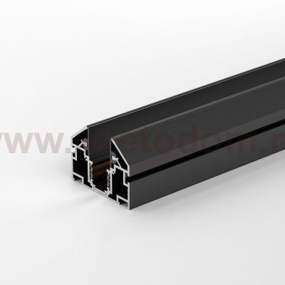 Slim Magnetic Шинопровод в натяжной потолок с декоративными вставками черный (3м) 85242/00 85242/00