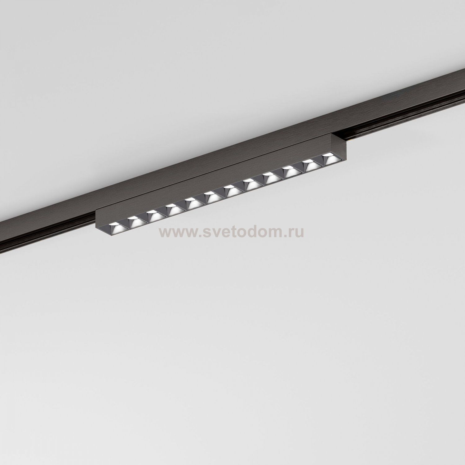 Трековый светильник 10W 4000K (титан) 85528/01_система Лайн 85528/01
