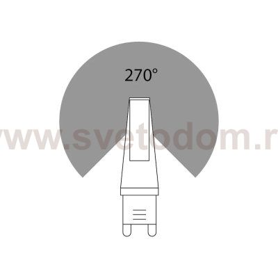 Светодиодная лампа Arte Lamp LUGO Капсульная 2.5W 240Lm 4000К G9 A0925-4K