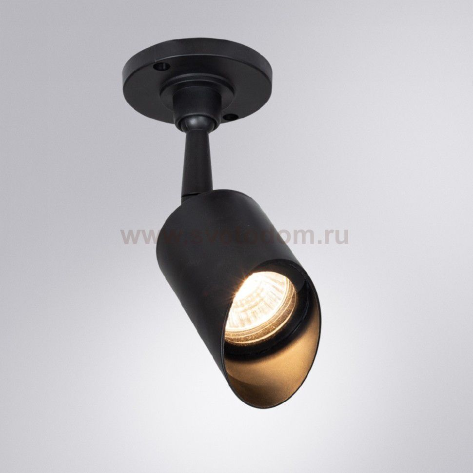 Светильник поворотный одиночный Arte lamp A1022AL-1BK ELSIE