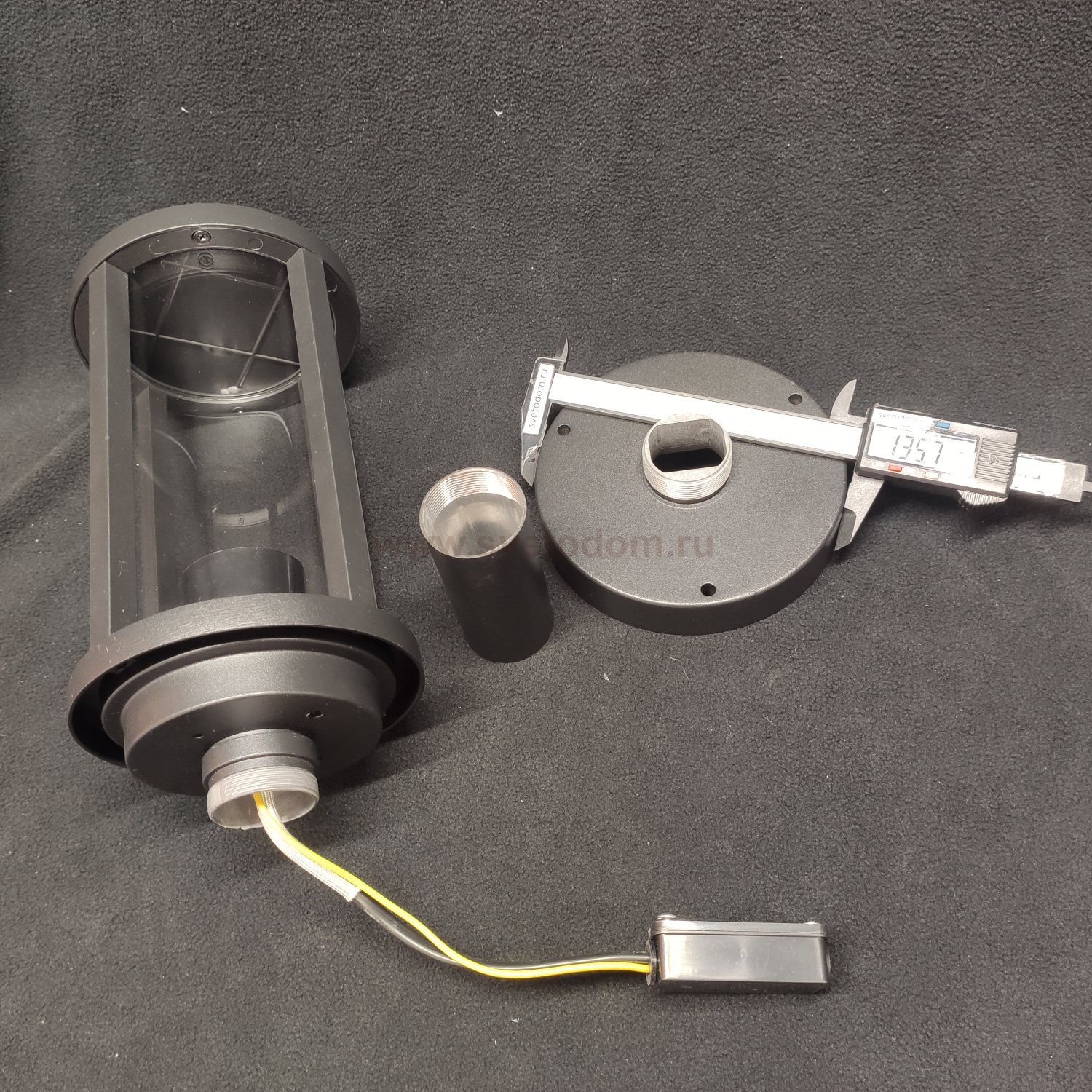 Уличный наземный светильник Arte Lamp A1036PA-1BK TORONTO