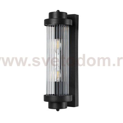 Светильник настенный Arte Lamp A1070AP-2BK HANNA