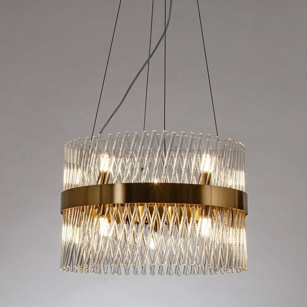 Подвесные люстры Arte lamp A1073LM-10PB ACAPULCO