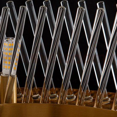 Подвесные люстры Arte lamp A1073LM-12PB ACAPULCO
