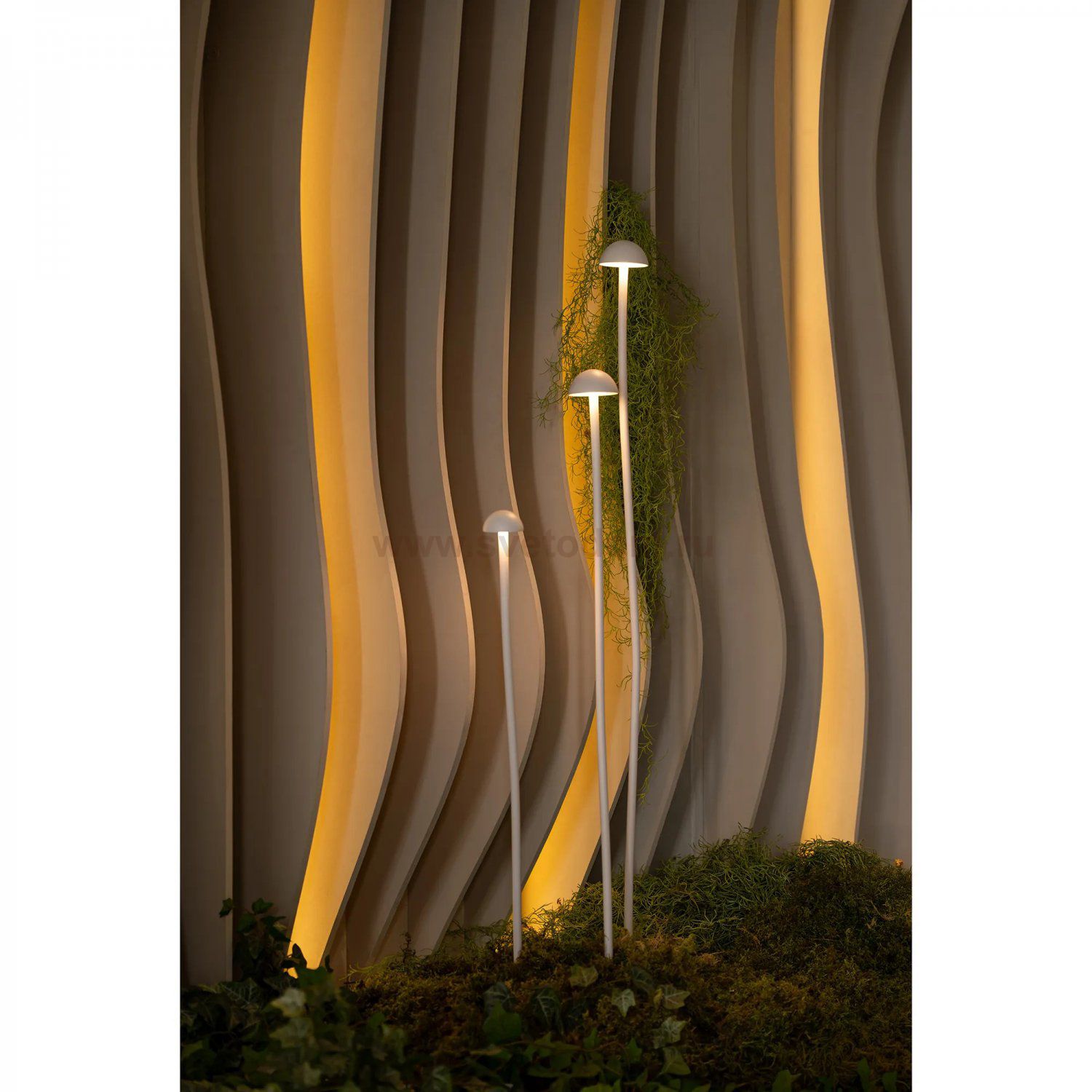 Грунтовый светильник Arte Lamp MOTUS A1081PA-3WH