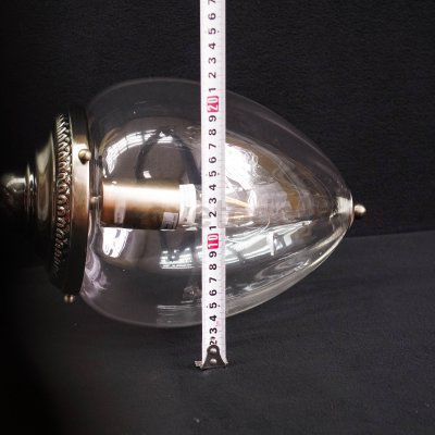 Плафон стекло прозрачное 220мм Arte lamp A1091SP Rimini