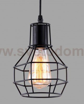 Светильник подвесной Arte Lamp A1109SP-1BK SPIDER