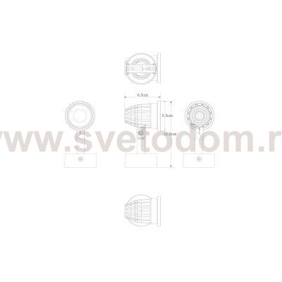 Фасадный светильник Arte Lamp A1127AL-1BK ELSIE