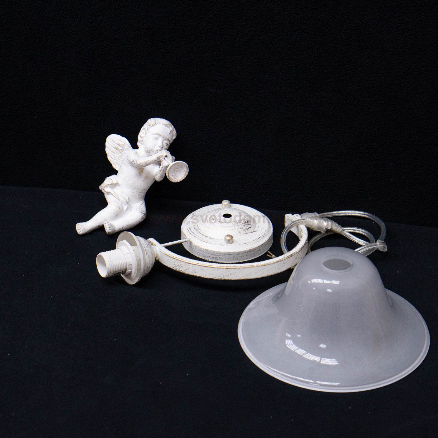 Светильник подвесной ангел Arte Lamp A1133SP-1WG AMUR