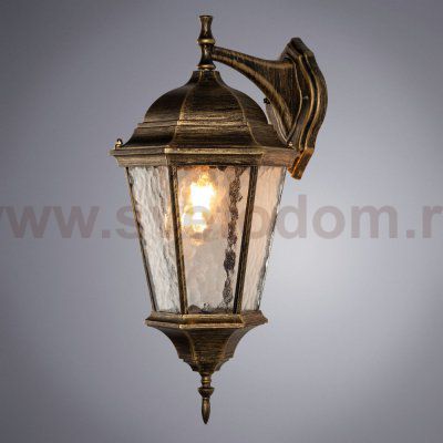 Светильник уличный настенный Arte lamp A1204AL-1BN GENOVA