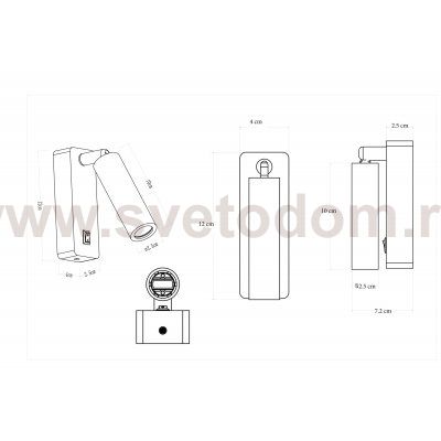 Спот Arte Lamp SPOT A1224AP-1WH