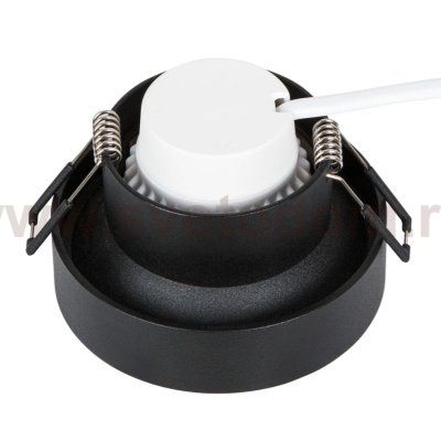 Точечный встраиваемый светильник Arte Lamp A1240PL-1BK RAMO