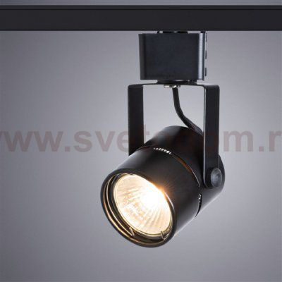 Потолочный светильник для трека Arte Lamp A1311PL-1BK MIZAR