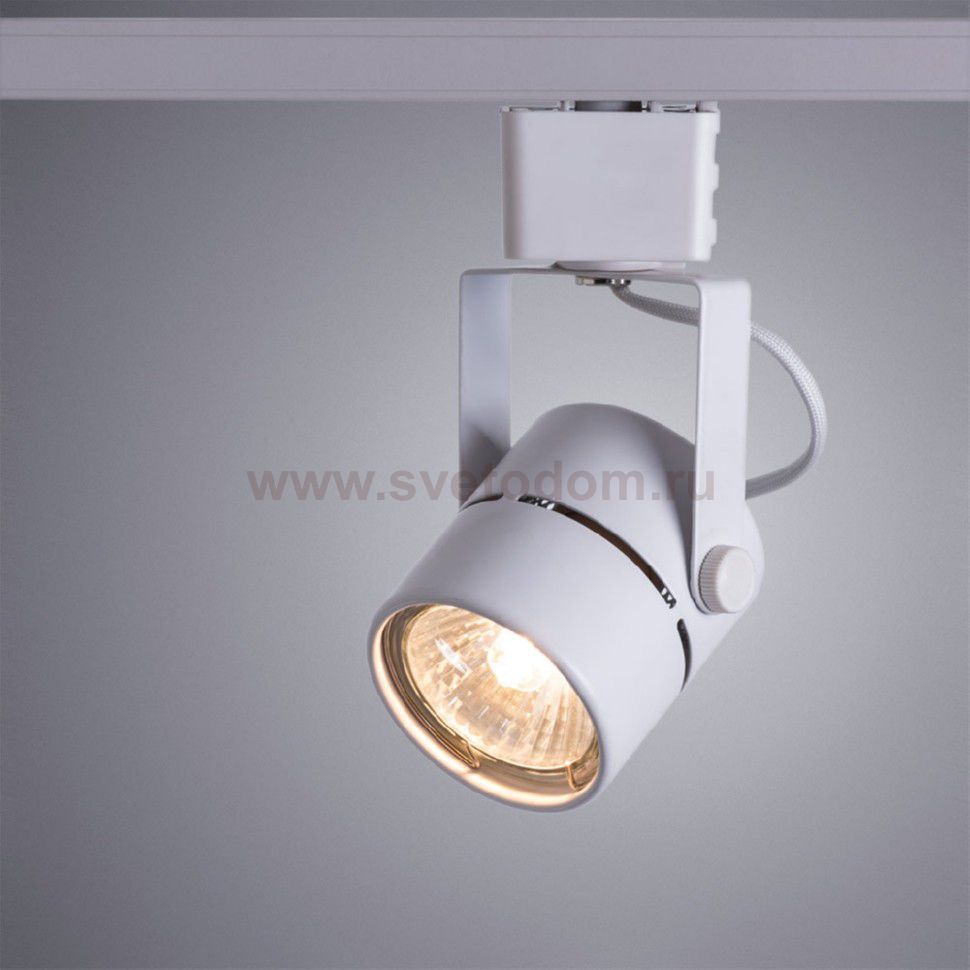 Потолочный трековый светильник Arte Lamp A1311PL-1WH MIZAR