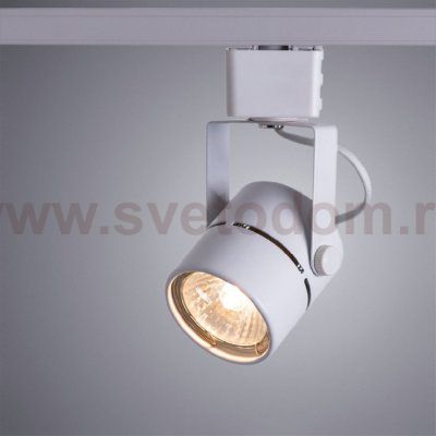 Потолочный трековый светильник Arte Lamp A1311PL-1WH MIZAR