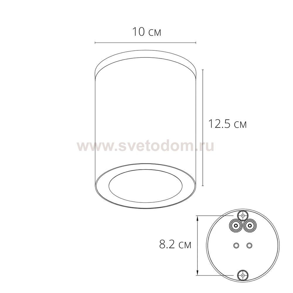 Уличный потолочный светильник Arte Lamp TORCULAR A1313PF-1BK