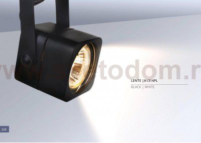 Светильник трековый Arte lamp A1314PL-1BK LINEA