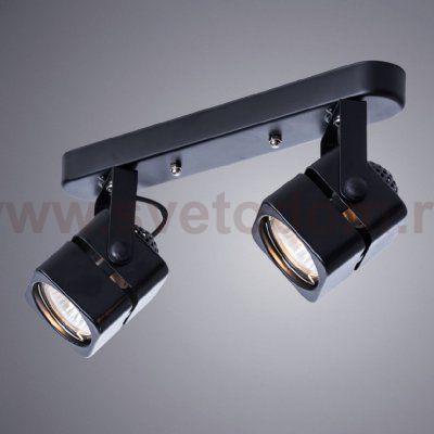 Светильник двойной поворотный Arte Lamp A1315PL-2BK MISAM