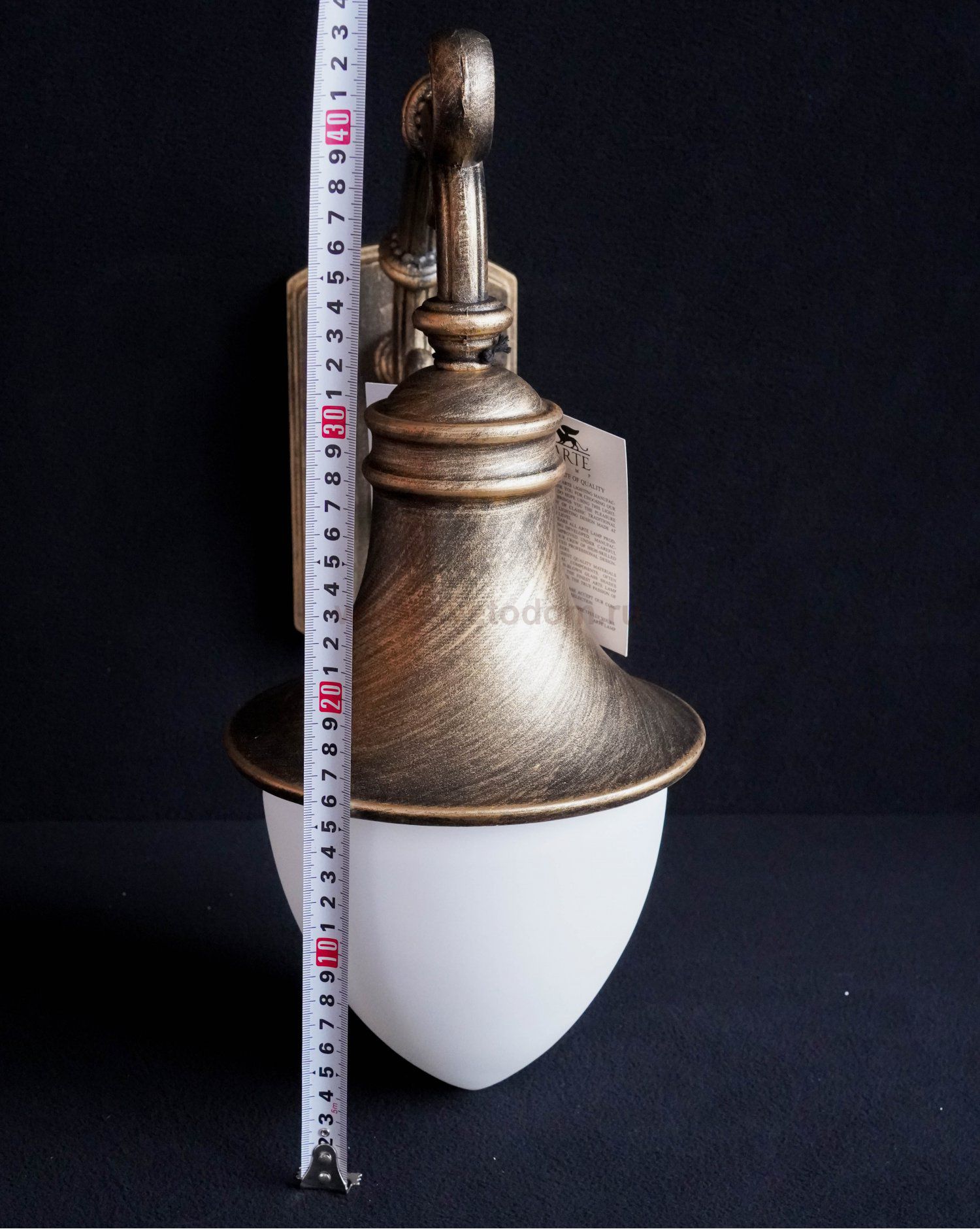 Светильник уличный подвесной Arte lamp A1317SO-1BN Vienna