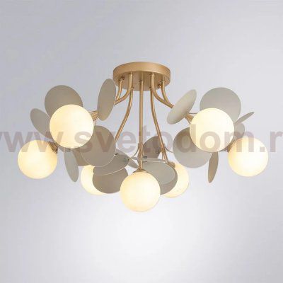 Потолочная люстра Arte Lamp A1369PL-7GY PEACOCK