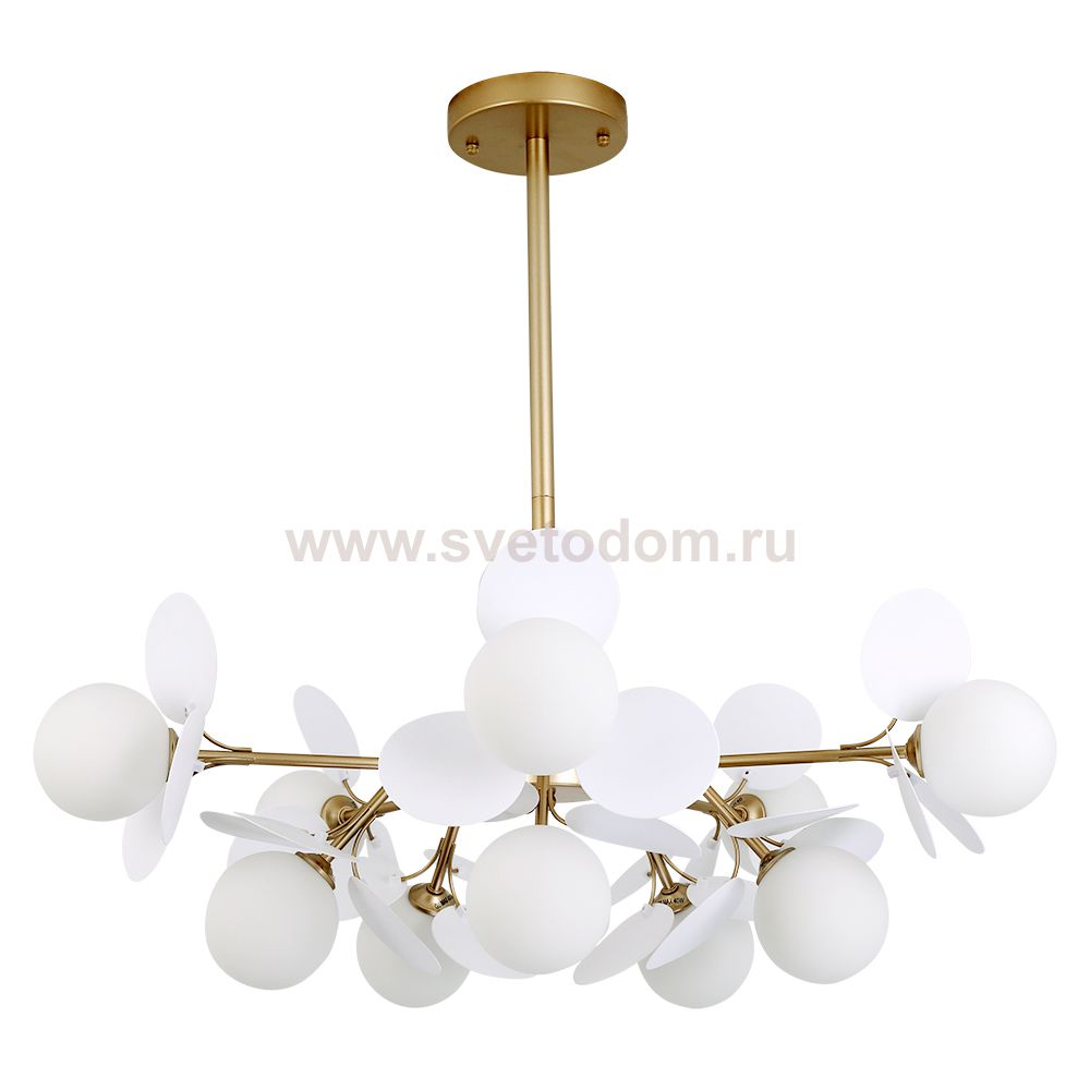 Люстра на штанге Arte lamp A1369SP-10SG PEACOCK