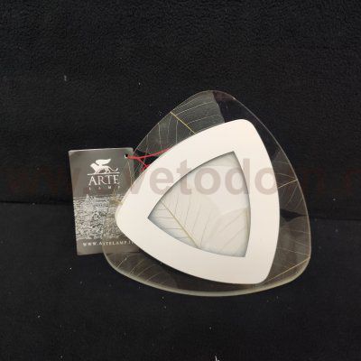 Люстра потолочная 10Вт Arte Lamp A1393AP-1WH MULTI-PIUMA