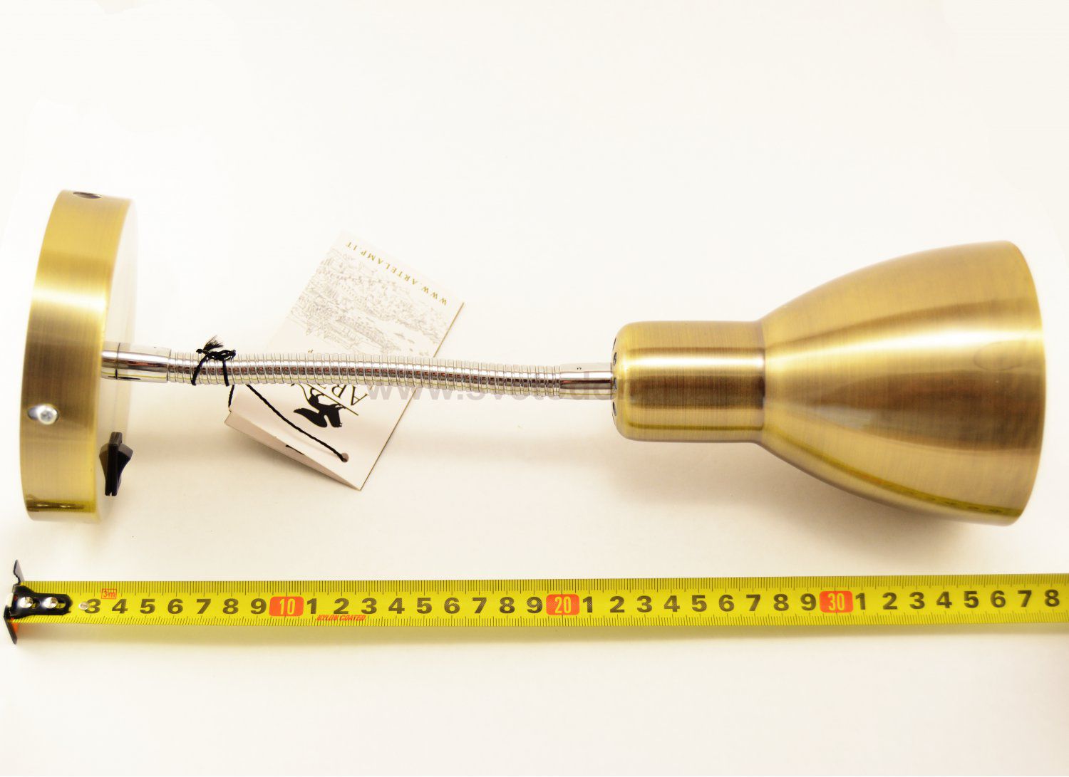 Светильник гибкий бронзовый Arte lamp A1408AP-1AB Dorm